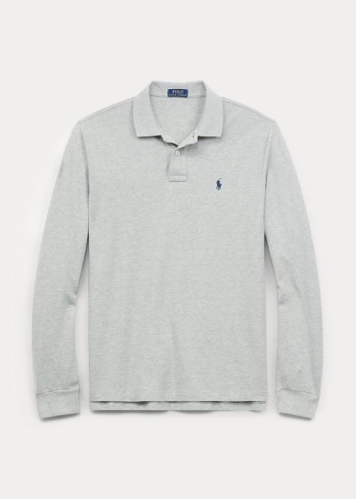 Polo Ralph Lauren Classic Fit Langærmet Polo Herre Danmark (SHFCE6031)